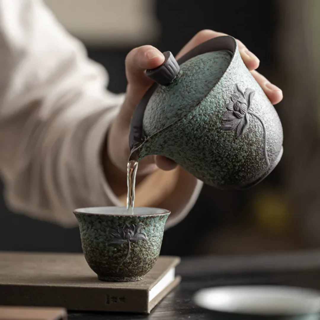 Chaji - Traditional Japanese Tea Set - Image 2