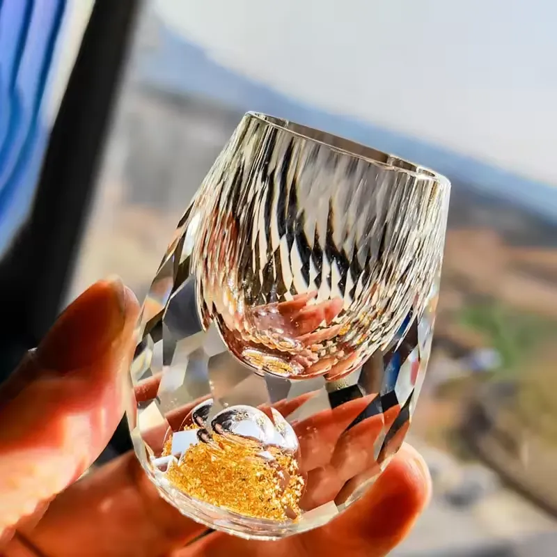 Kin – Japanese Gold Foil Glass (1+1 Free) - Image 3